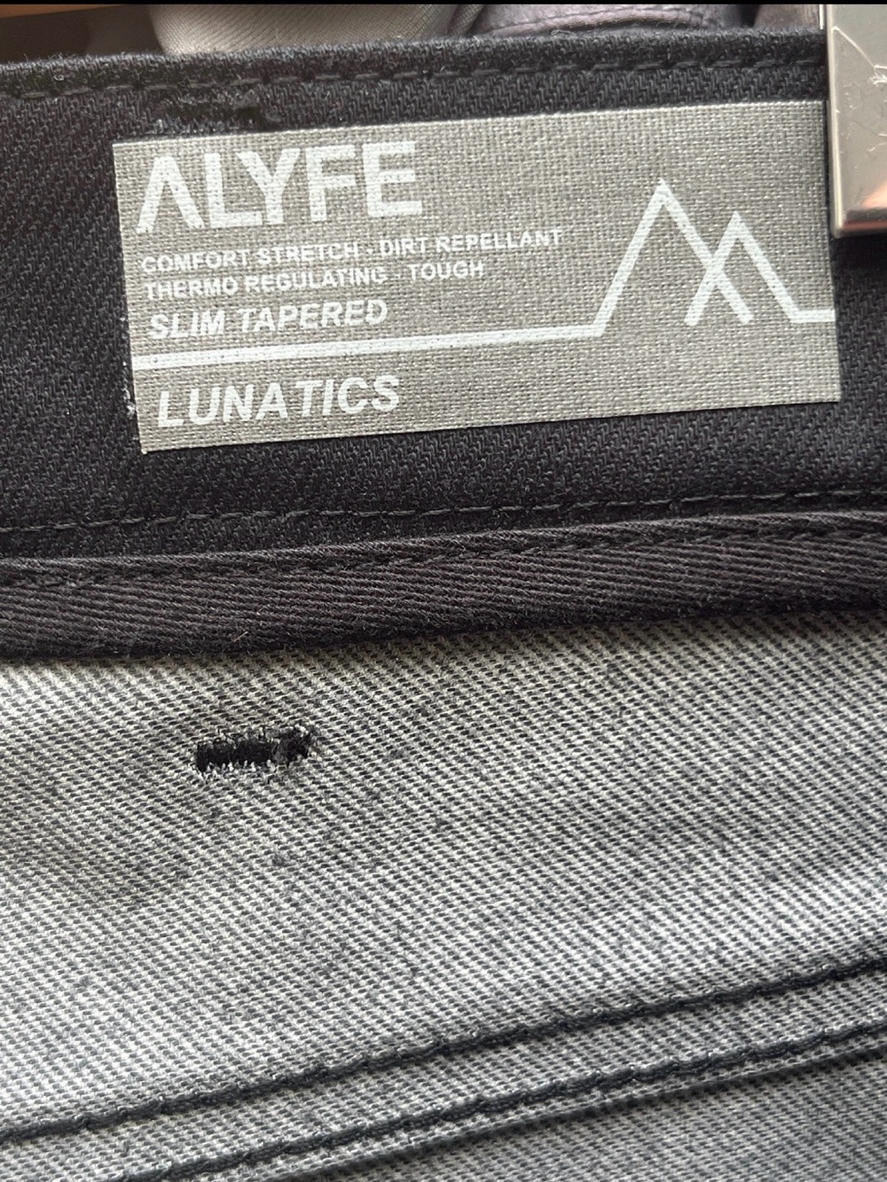 Alyfe Lunatics Slim Tapered Men’s Jeans - Black